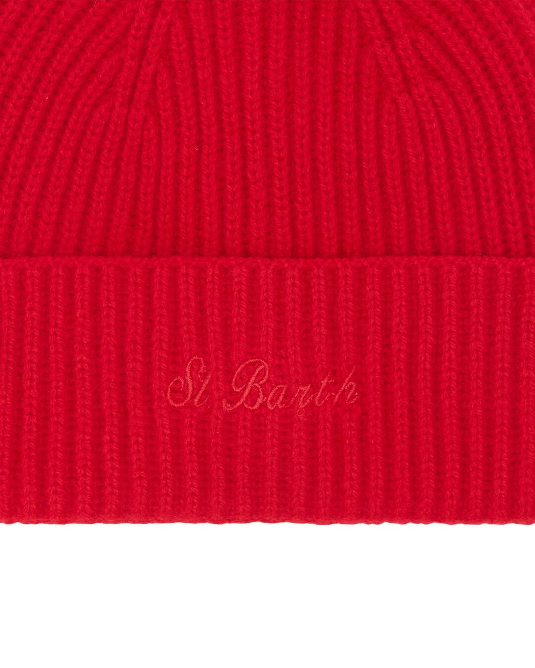 MC2 Saint Barth Caps ONE MC2 Saint Barth Moss Wool Knitted Cap 41 Red 00025I