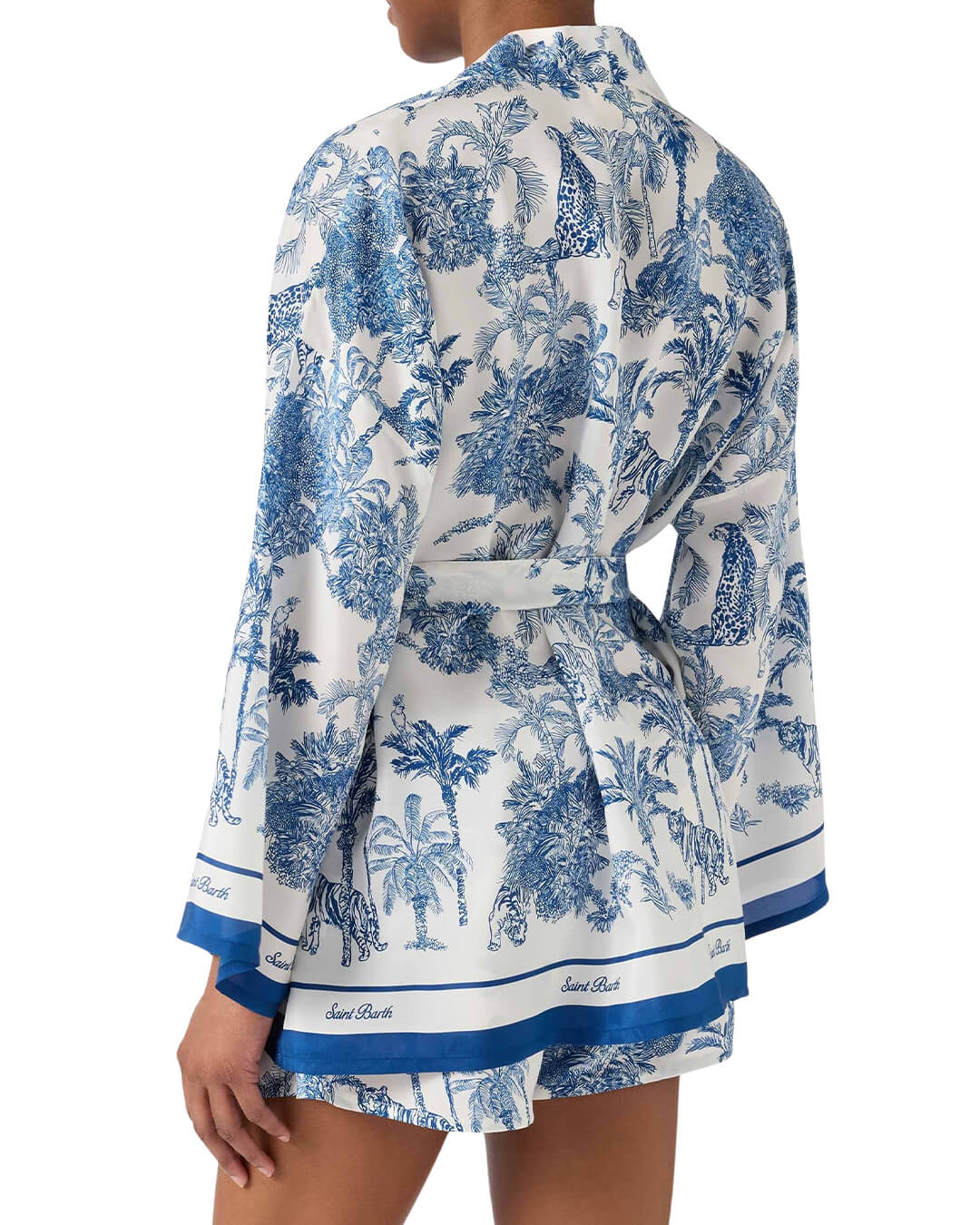 MC2 Saint Barth Dresses MC2 CARLY JUNGLE OCEANIA WOMAN KIMONO