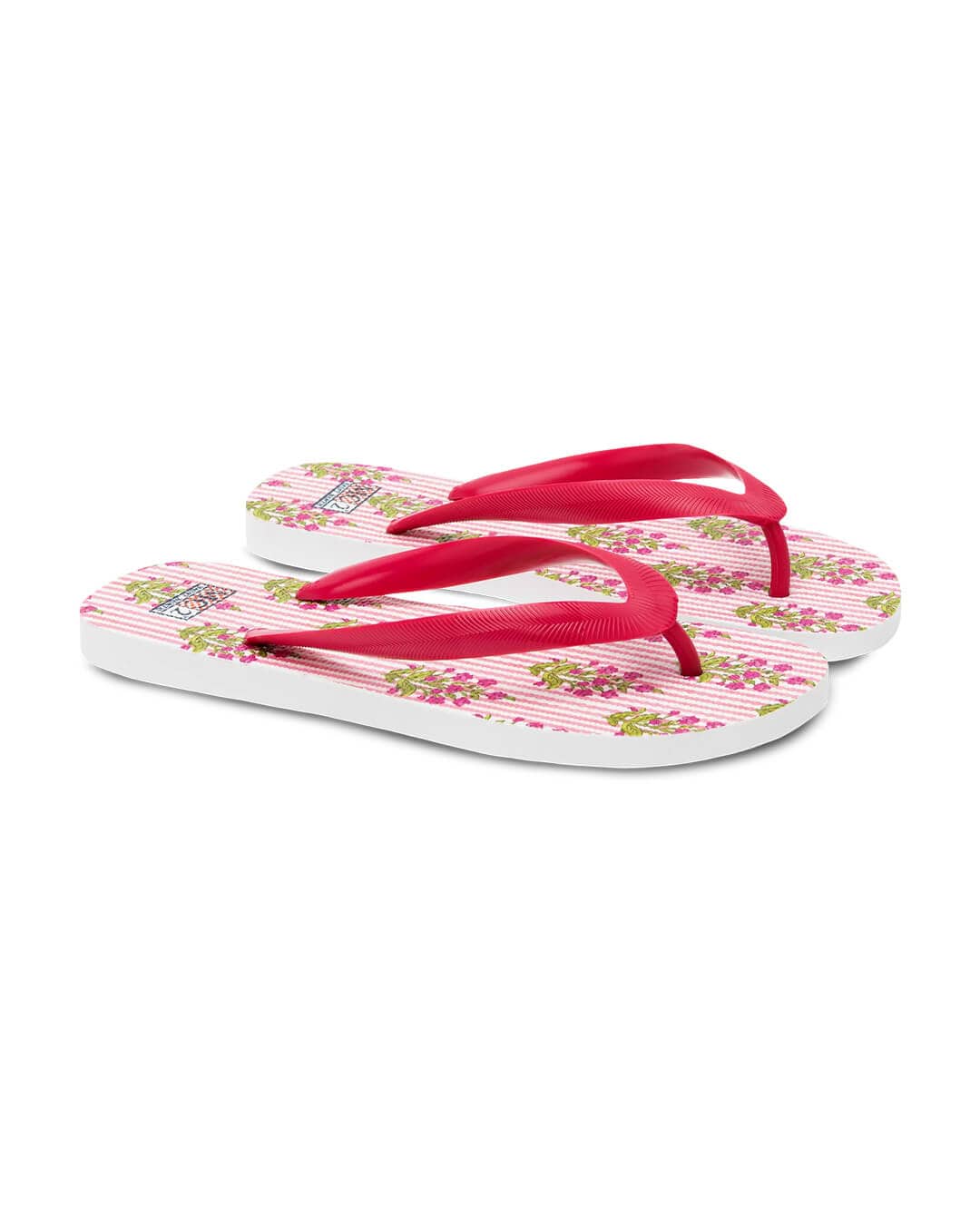 MC2 Saint Barth Flip Flops Mc2 Floral Alma Flip Flops