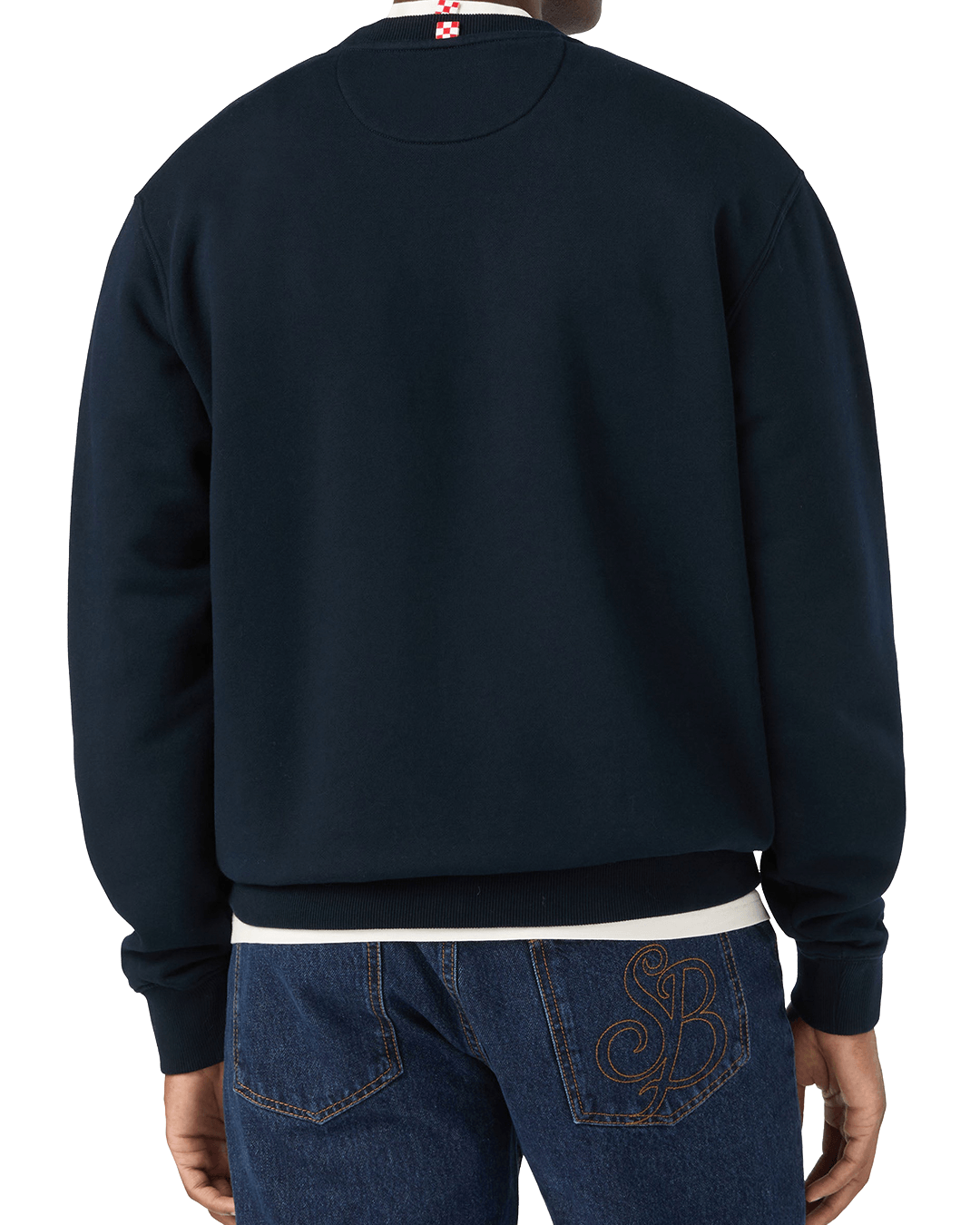 Mc2 Saint Barth Jumpers MC2 Saint Barth Blue Soho Gin Tonic Embroidered Sweatshirt