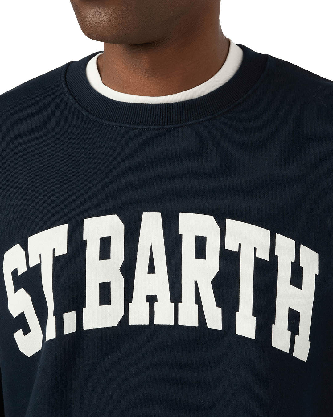 Mc2 Saint Barth Jumpers MC2 Saint Barth Blue Soho STB Crew Neck Sweatshirt