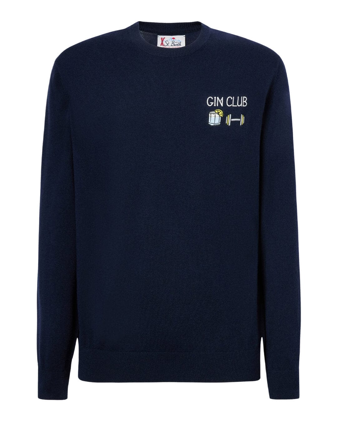 MC2 Saint Barth Jumpers MC2 Saint Barth Heron Light Embry Crew Neck Light Sweater Gin Club 61 03482I