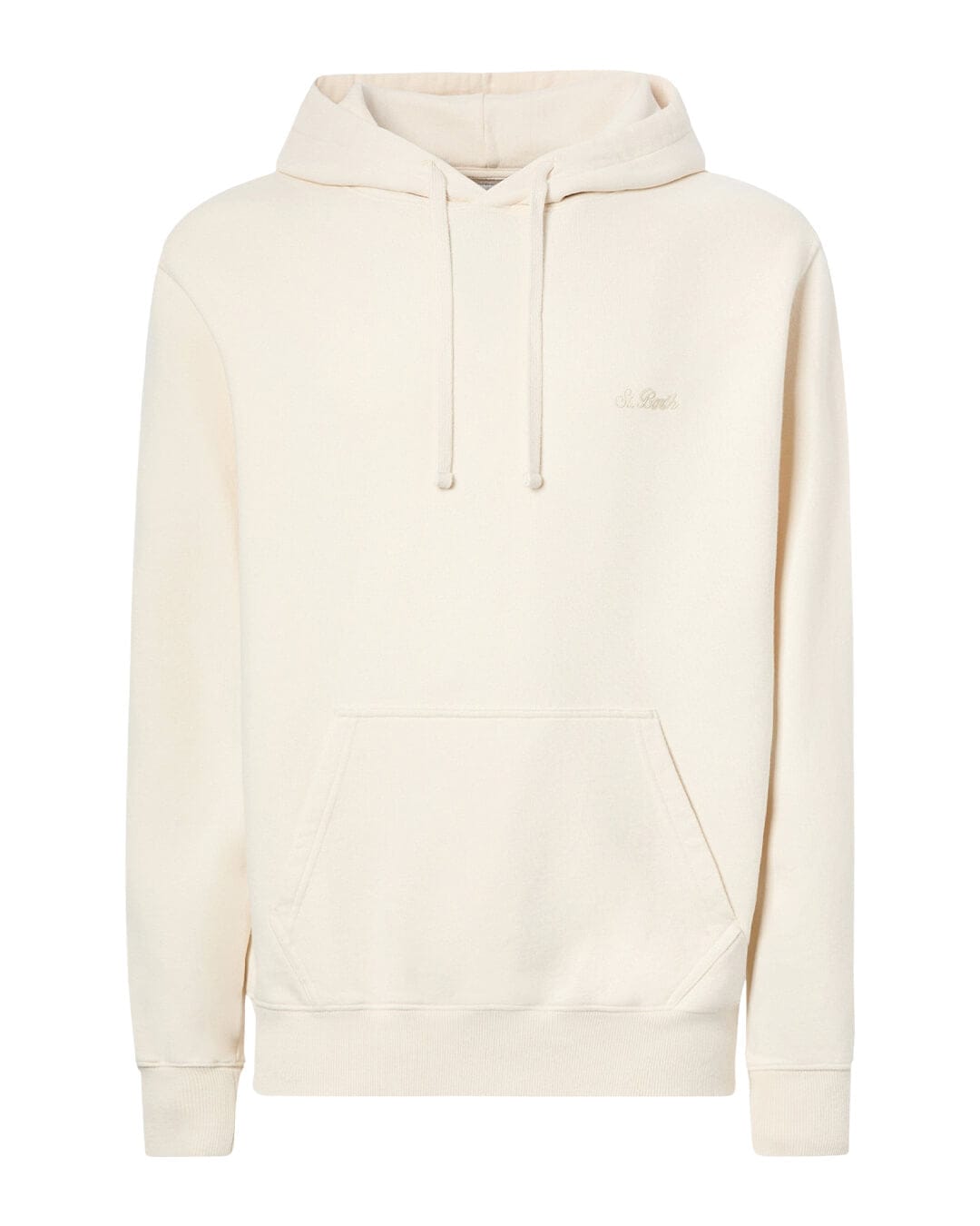 MC2 Saint Barth Jumpers MC2 Saint Barth Tribeca Man Hooded Fleece Sweatshirt Sb 10I Emb 00401I