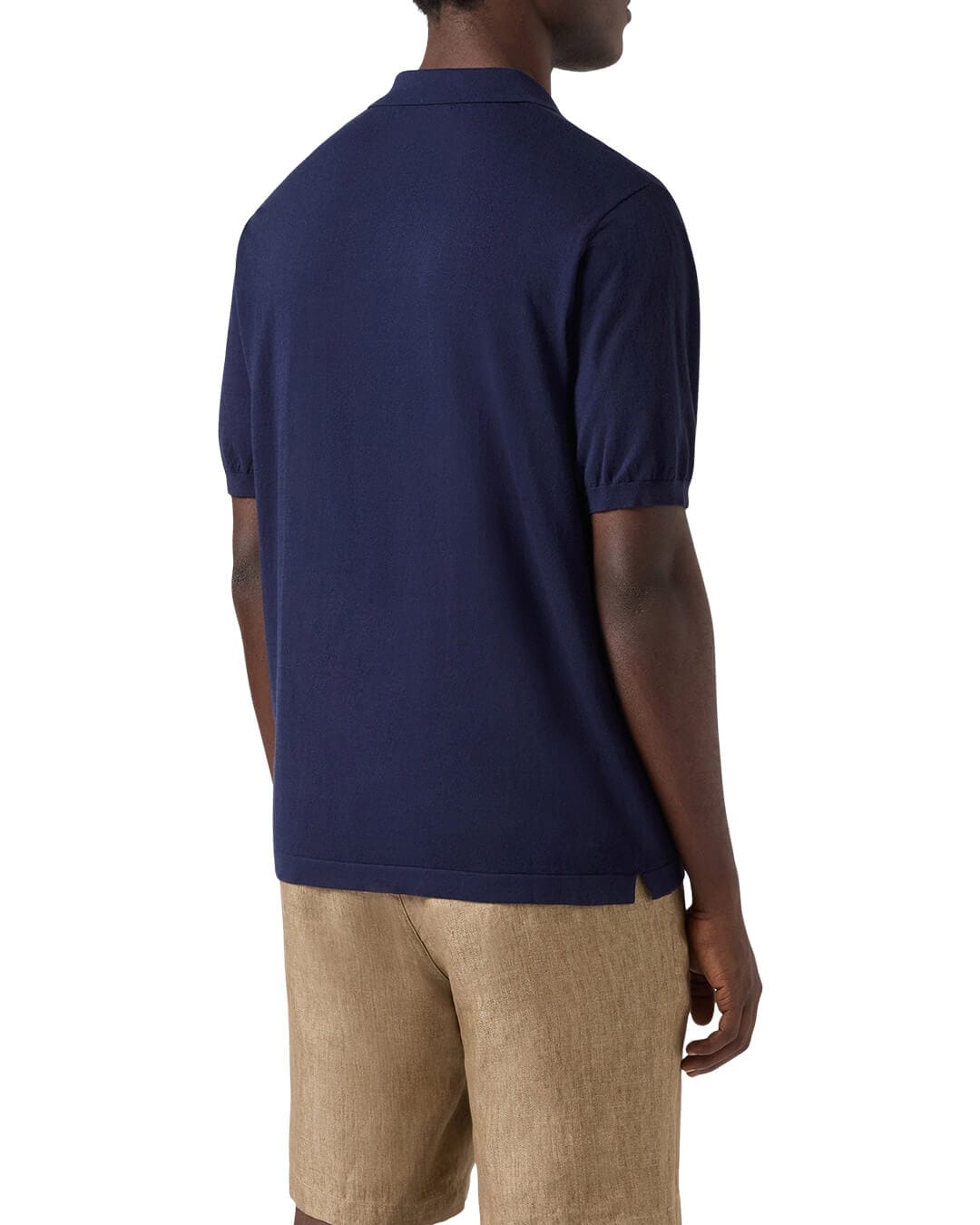 MC2 Saint Barth Polo Shirts MC2 SLOAN COTTON POLO SS 61 BLUE NAVY