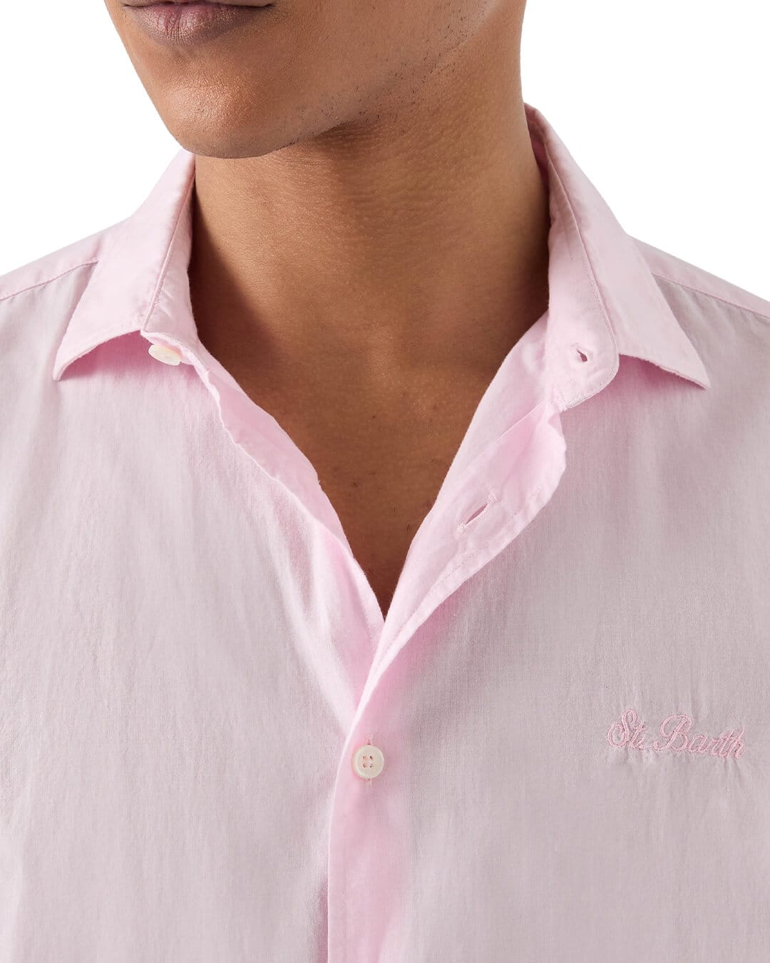 MC2 Saint Barth Shirts MC2 CHEMISE ICE COTTON VOILE SHIRT 21 PINK