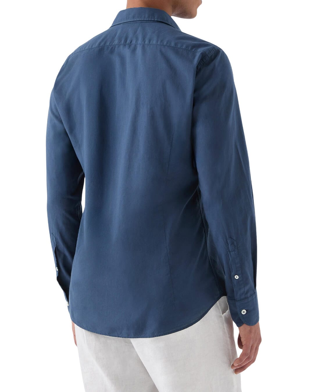 MC2 Saint Barth Shirts MC2 CHEMISE ICE COTTON VOILE SHIRT 61 BLUE NAVY