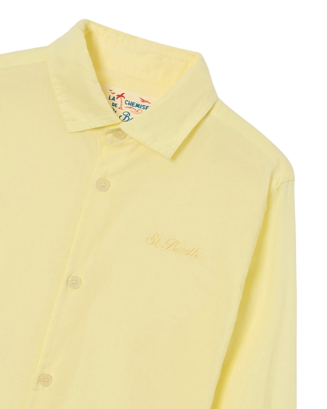MC2 Saint Barth Shirts MC2 Chemise Ice Jr Cotton Voile Shirt 92l Butter