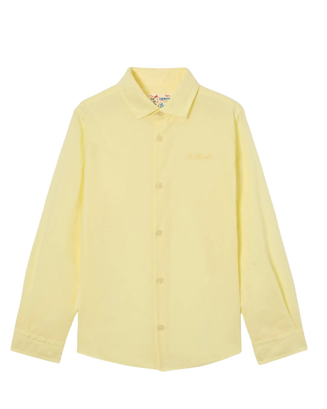 MC2 Saint Barth Shirts MC2 Chemise Ice Jr Cotton Voile Shirt 92l Butter