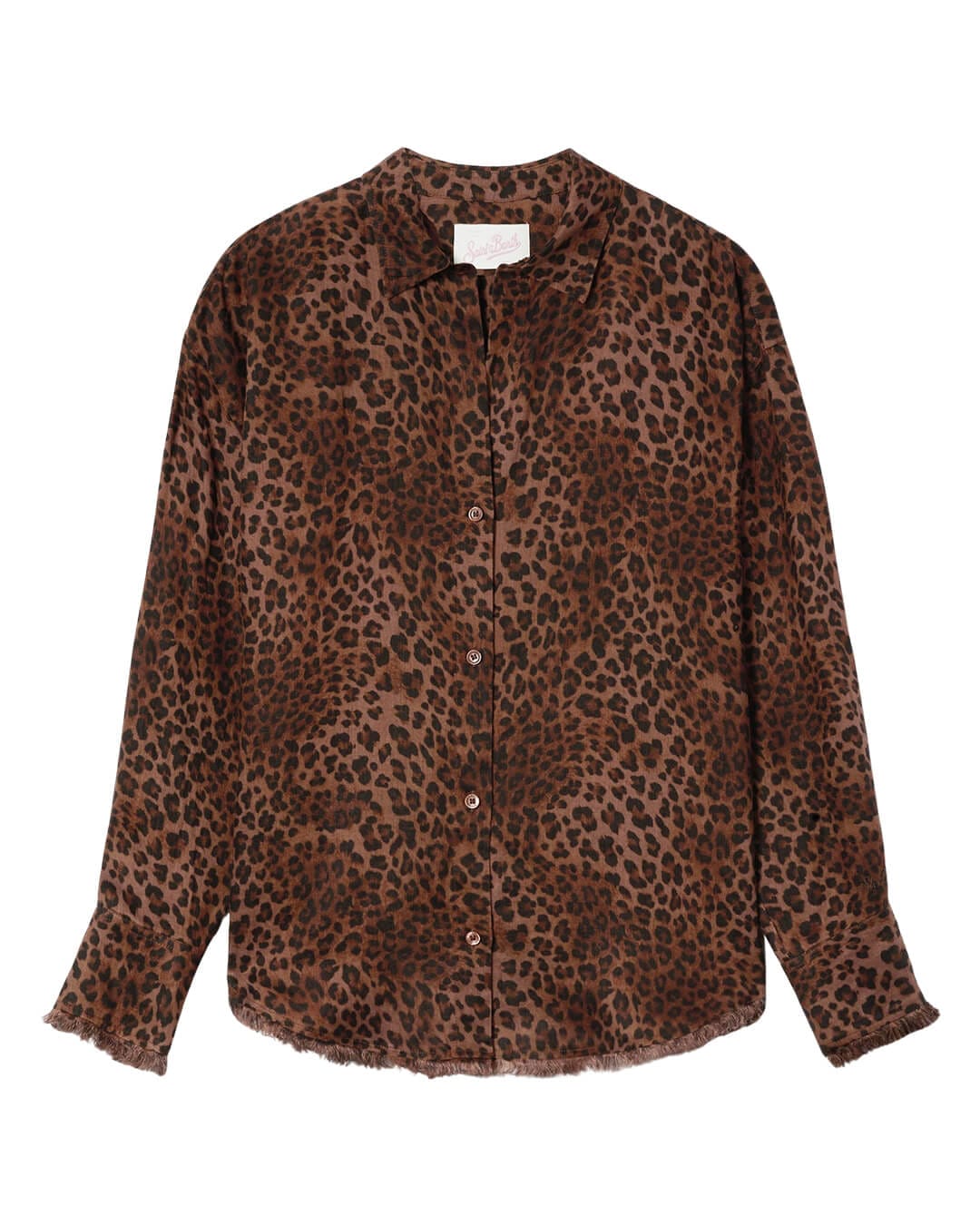 MC2 Saint Barth Shirts MC2 CRISTAL SAND LEOPARD  LS SHIRT