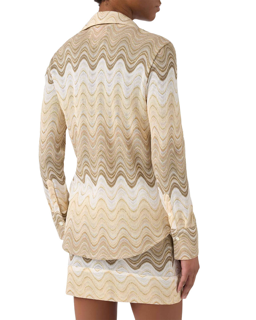 MC2 Saint Barth Shirts MC2 JOYS LS SHIRT RACHEL SEA WAVE