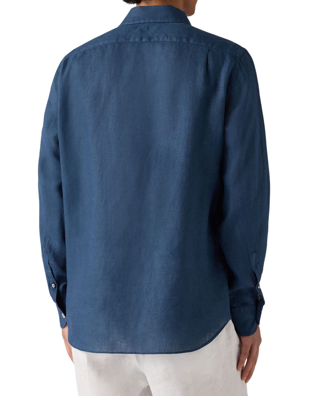 MC2 Saint Barth Shirts MC2 RAPHAEL SHIRT WITH INTERNAL FACINGS LINEN 61 BLUE NAVY