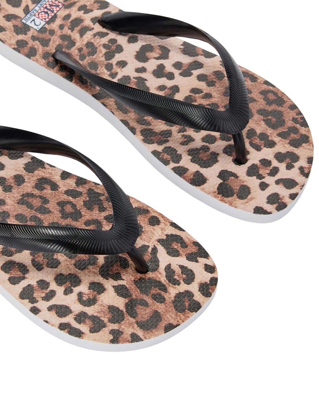 MC2 Saint Barth Shoes MC2 Alma Flip Flop Sand Leopard