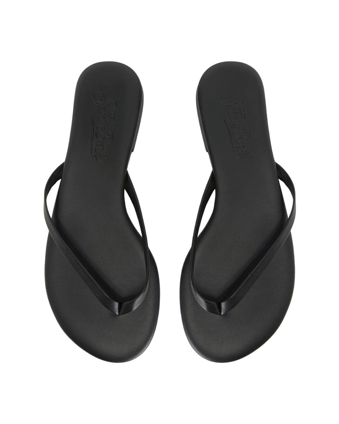 MC2 Saint Barth Shoes MC2 BLACK FLIP FLOP SANDAL