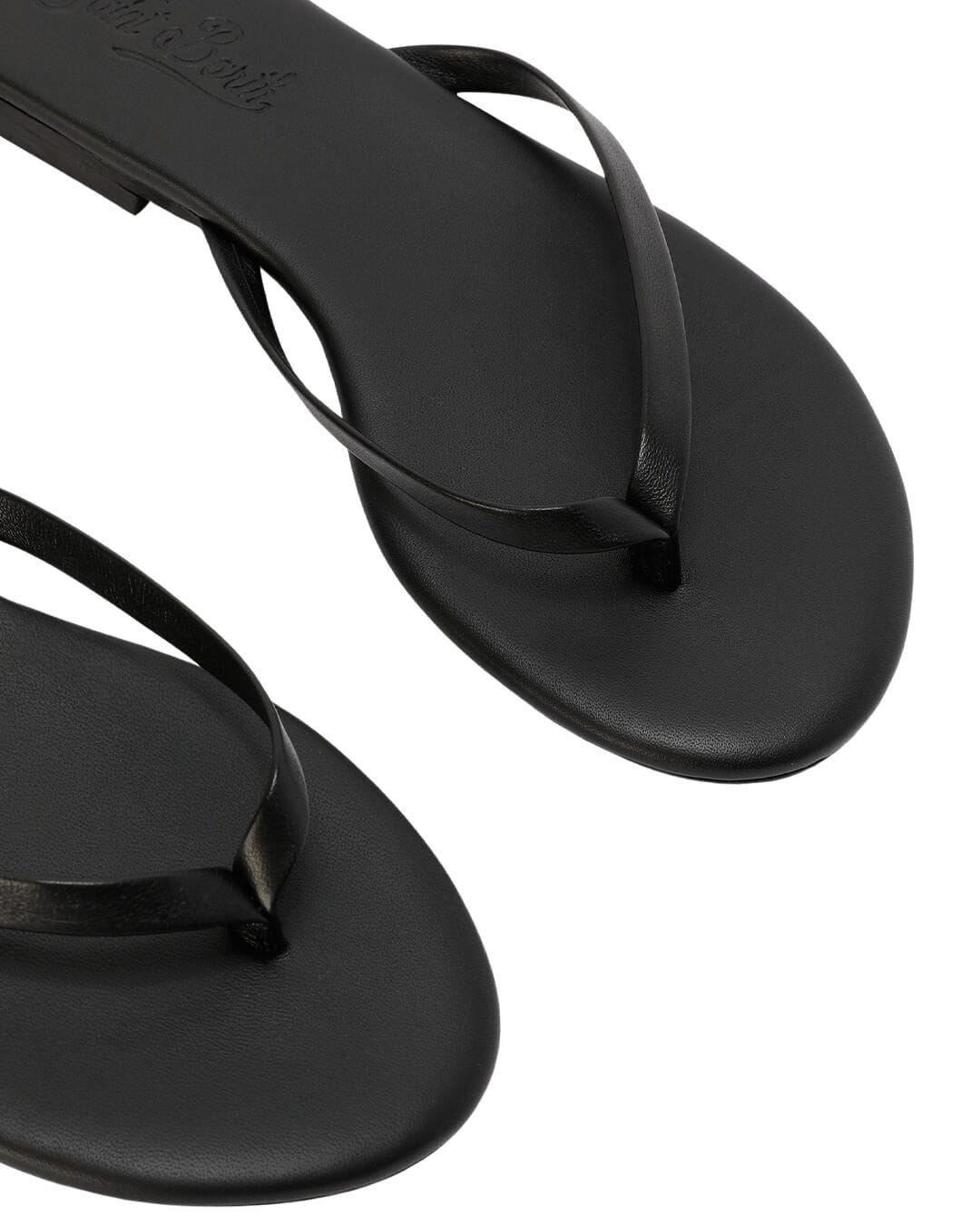 MC2 Saint Barth Shoes MC2 BLACK FLIP FLOP SANDAL