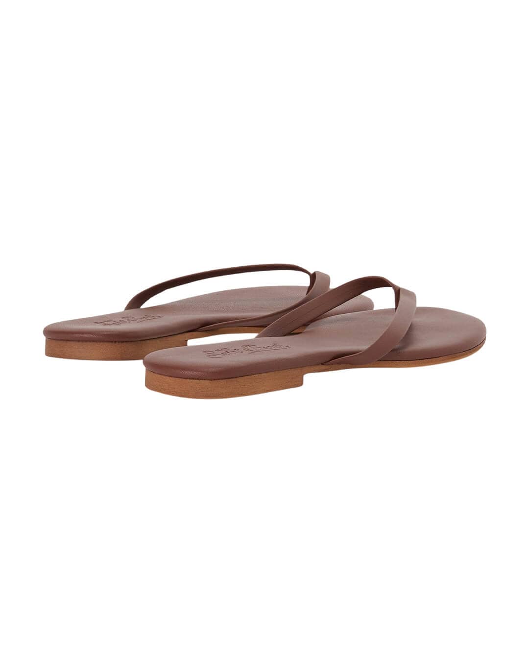 MC2 Saint Barth Shoes MC2 BROWN FLIP FLOP SANDAL