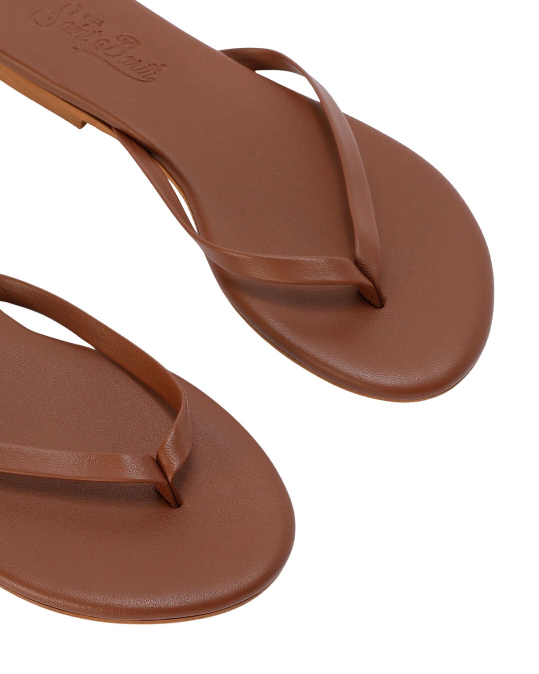 MC2 Saint Barth Shoes MC2 BROWN FLIP FLOP SANDAL