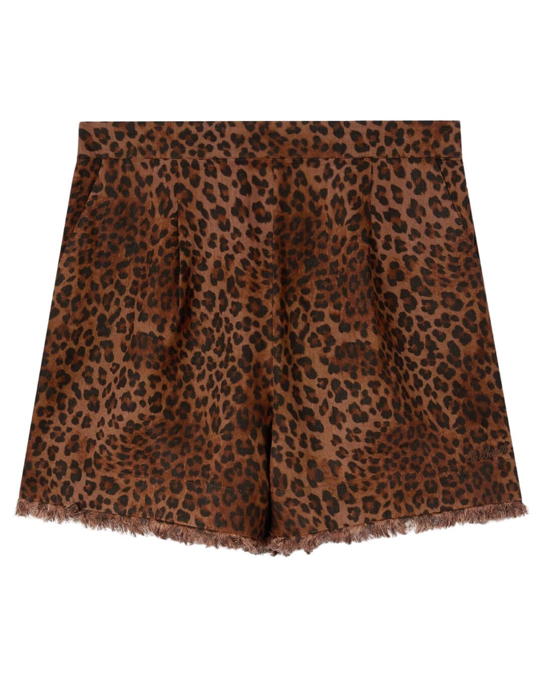 MC2 Saint Barth Shorts AMANI  SAND LEOPARD SHORTS