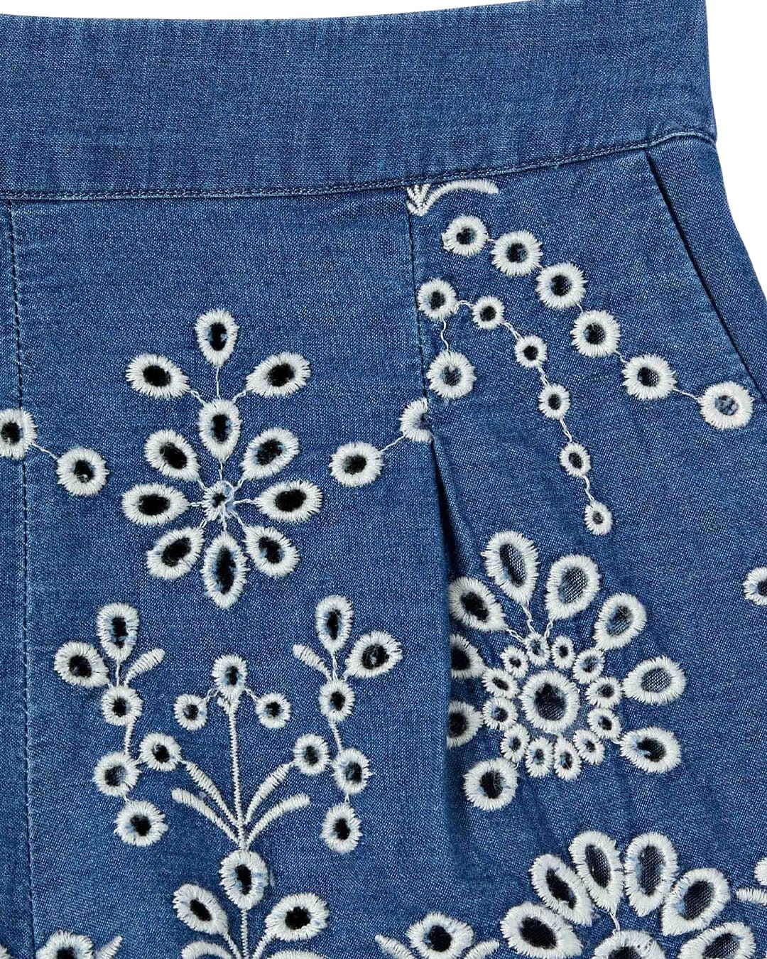 MC2 Saint Barth Shorts MC2 AMANI MORRIS FLOWER  JR GIRL SHORTS