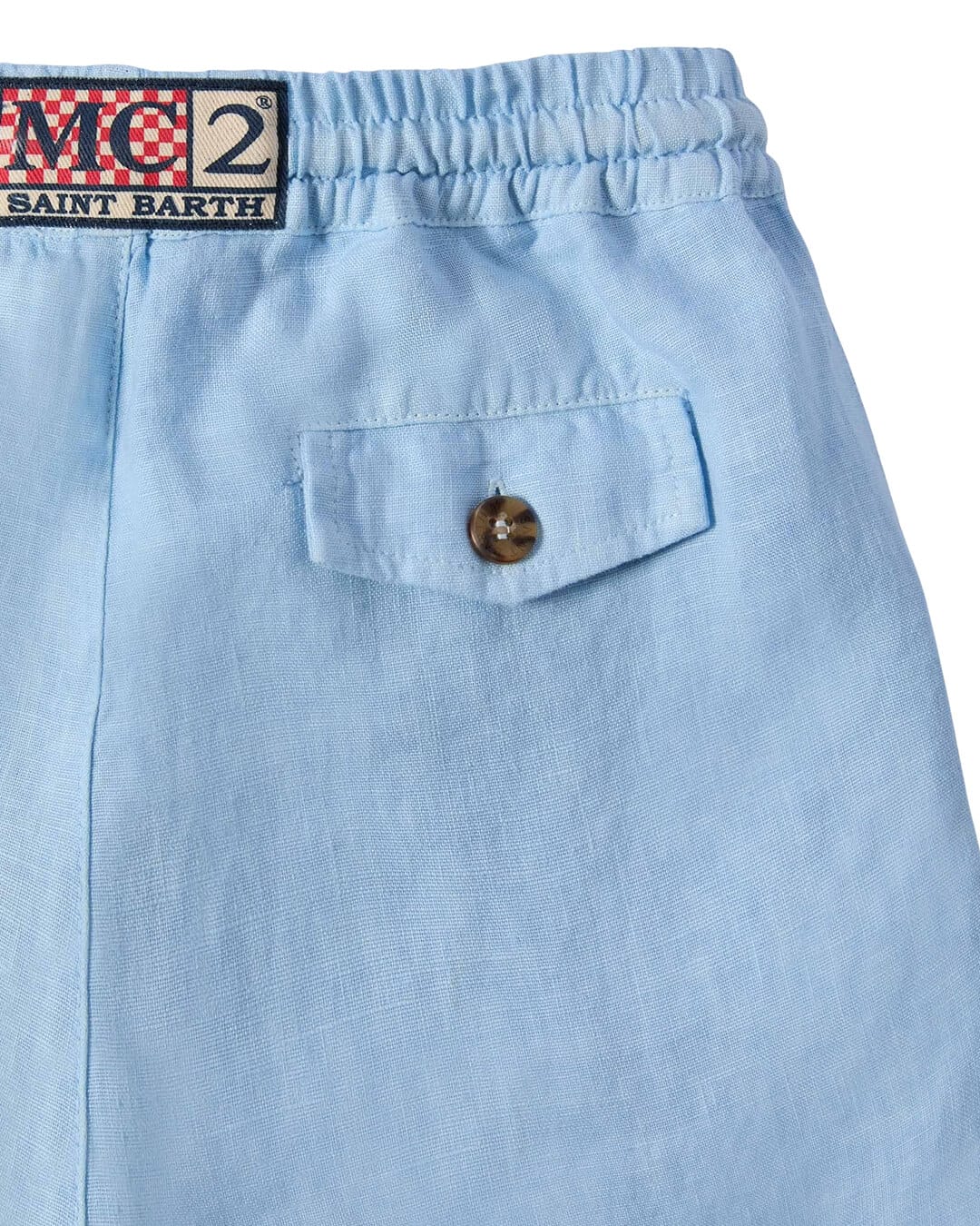 MC2 Saint Barth Shorts MC2 MARSEILLE LIGHT BLUE JR BERMUDA