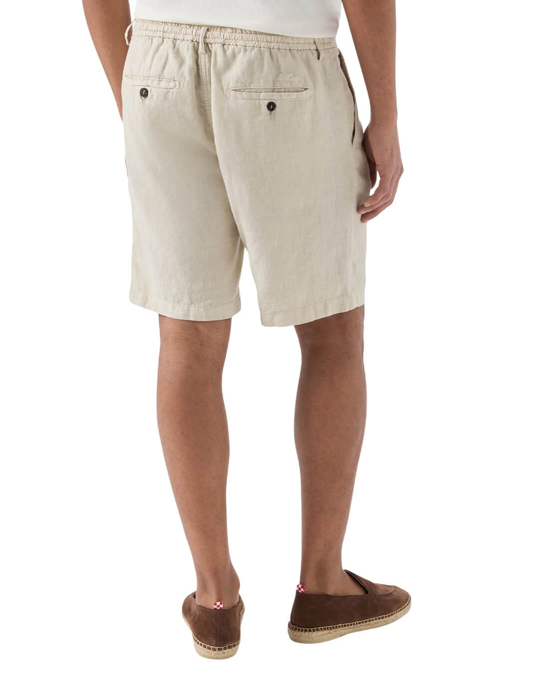 MC2 Saint Barth Shorts MC2 SEBASTIAN BERMUDA LINEN 10H GRAIN