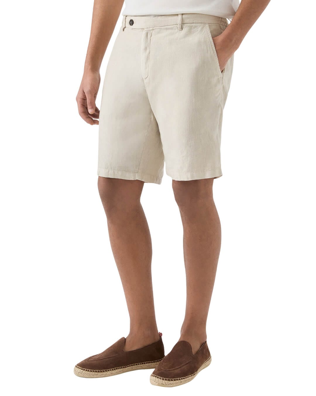 MC2 Saint Barth Shorts MC2 SEBASTIAN BERMUDA LINEN 10H GRAIN