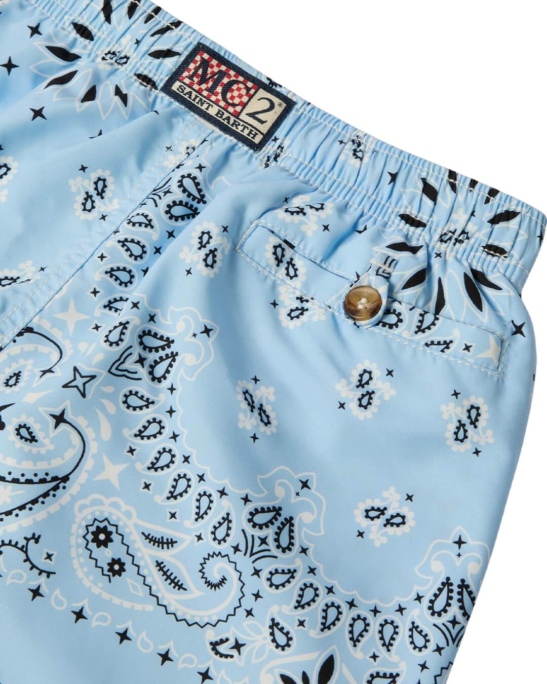 MC2 Saint Barth Swimwear CAPRESE  BANDANNA JR SWIM SHORT