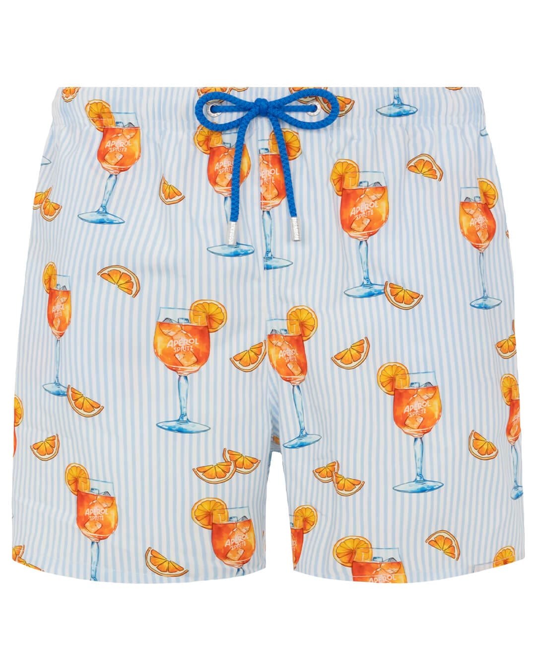 Mc2 Orange Cocktail Striped Ultralight Swim Shorts | Bortex - Bortex ...