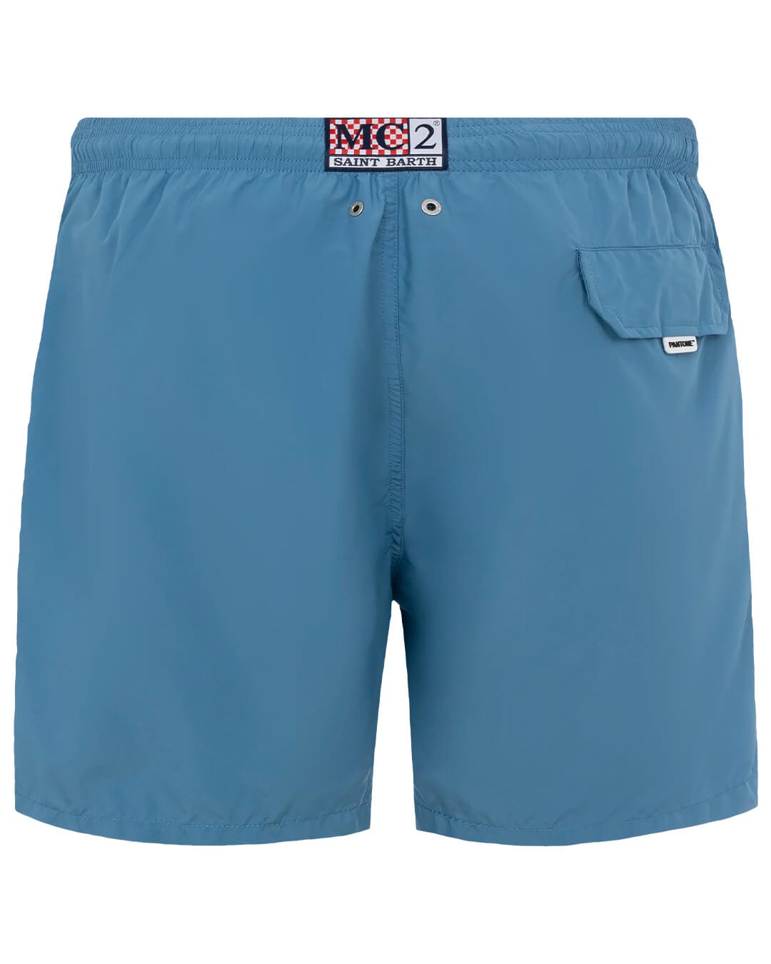 MC2 Saint Barth Swimwear LIGHTING PANTONE ULTRALIGHT SWIM SHORT 33 DUSTY BLUE PNT 00198H
