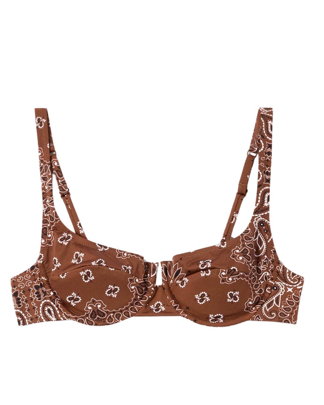 MC2 Saint Barth Swimwear MC2 Amira Balconette Bikini Top Bandanna Round