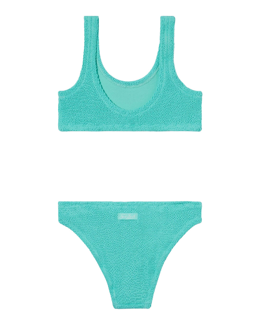 MC2 Saint Barth Swimwear MC2 BAKER GREEN  W CROP TANK BRALETTE BIKINI