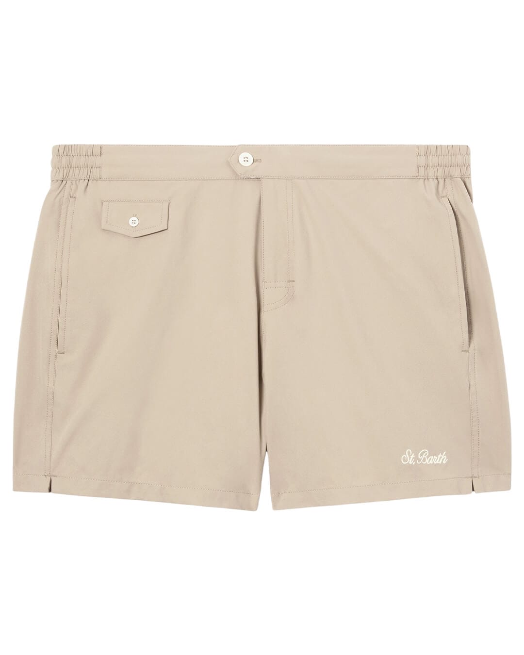 MC2 Saint Barth Swimwear MC2 CAPFERRAT BEIGE SLIM FIT STRETCH SWIM SHORT