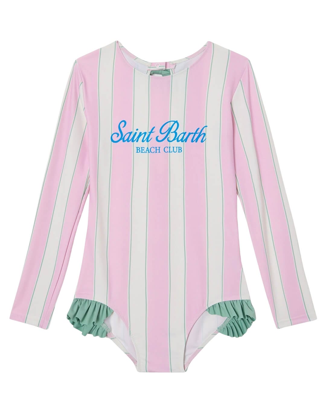 MC2 Saint Barth Swimwear MC2 Cressy Ls Wetsuit Girl Sb Beach Stripes