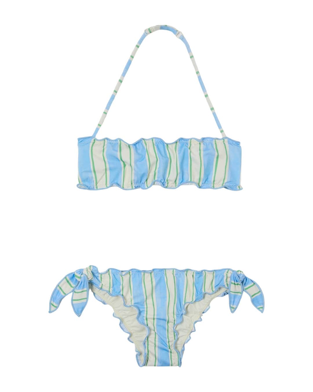 MC2 Saint Barth Swimwear MC2 EMY BIG STRIPES BANDEAU FROU FROU BIKINI
