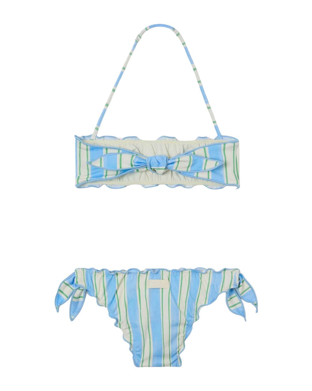 MC2 Saint Barth Swimwear MC2 EMY BIG STRIPES BANDEAU FROU FROU BIKINI