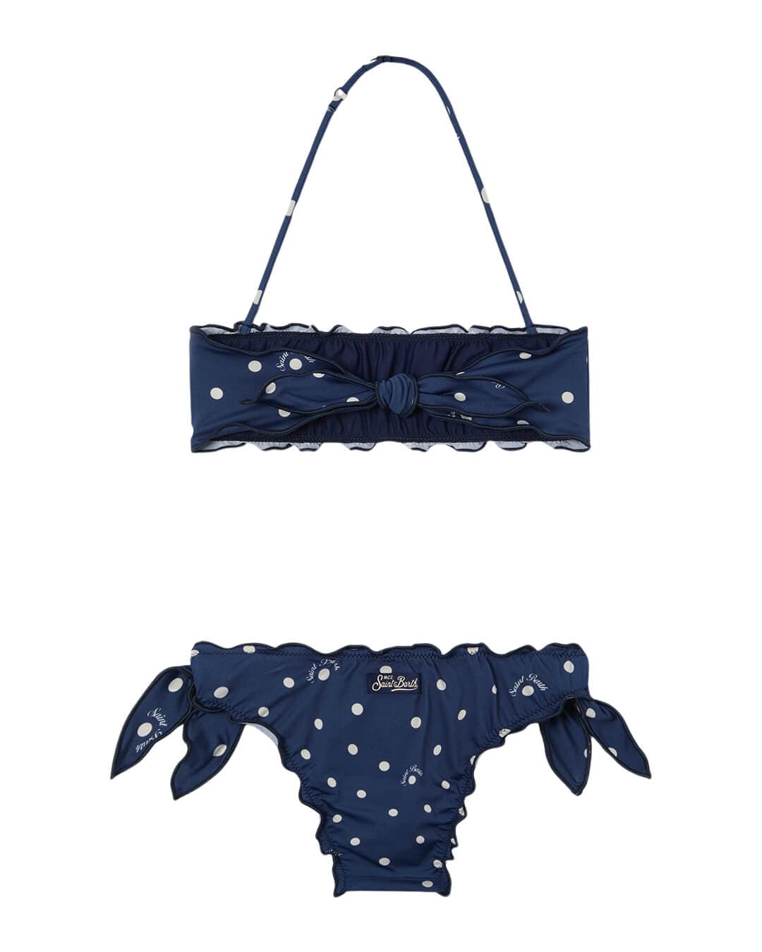 MC2 Saint Barth Swimwear MC2 EMY NAVY BANDEAU FROU FROU BIKINI