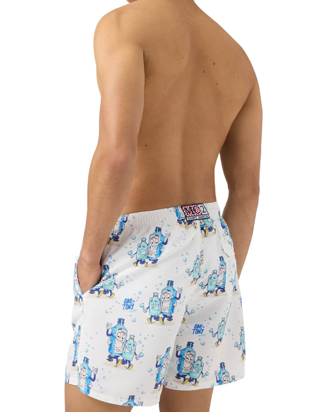 MC2 Saint Barth Swimwear MC2 Gustavia Classic Swim Short Cpt Gino Tony