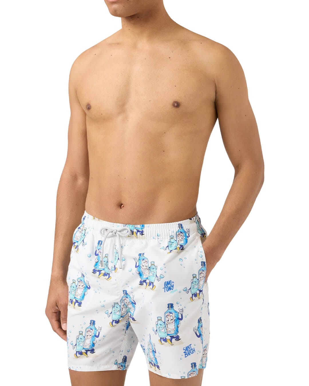 MC2 Saint Barth Swimwear MC2 Gustavia Classic Swim Short Cpt Gino Tony