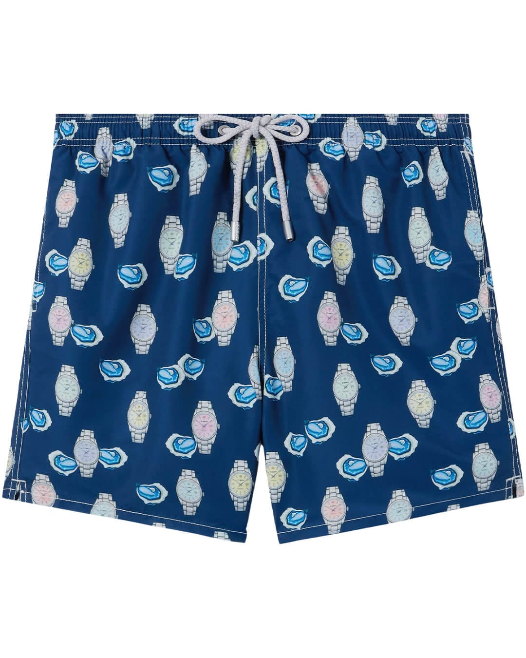 MC2 Saint Barth Swimwear MC2 GUSTAVIA CLASSIC SWIM SHORT PEARL WATCH