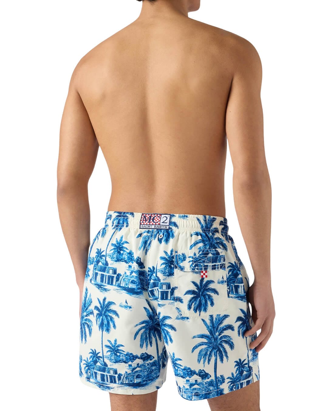 MC2 Saint Barth Swimwear MC2 GUSTAVIA CLASSIC SWIM SHORT RD ST BARTH JOUY