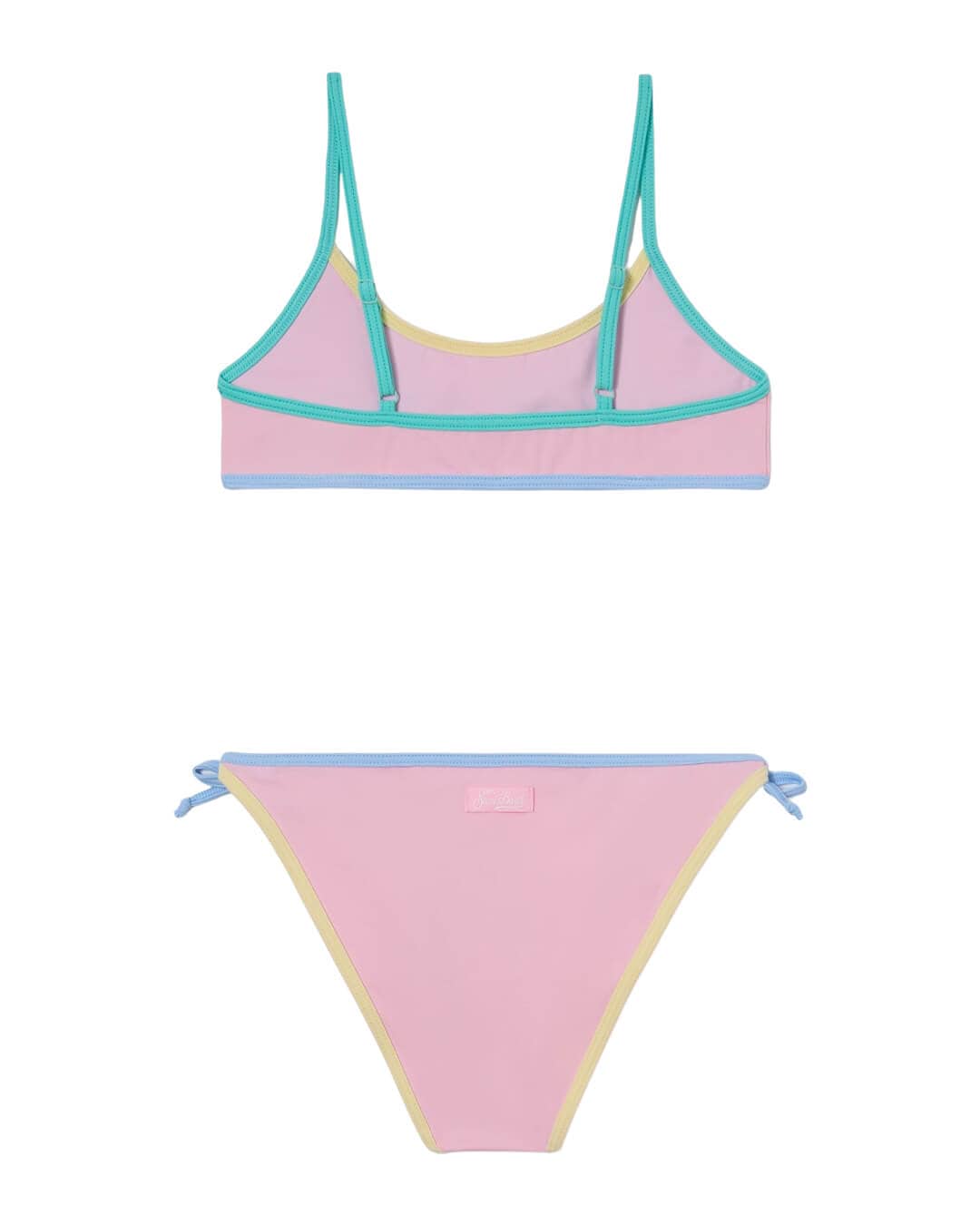 MC2 Saint Barth Swimwear MC2 JAIDEN STRING PRINTED BRALETTE BIKINI STRING 21 MULTIC TERRYPATCH