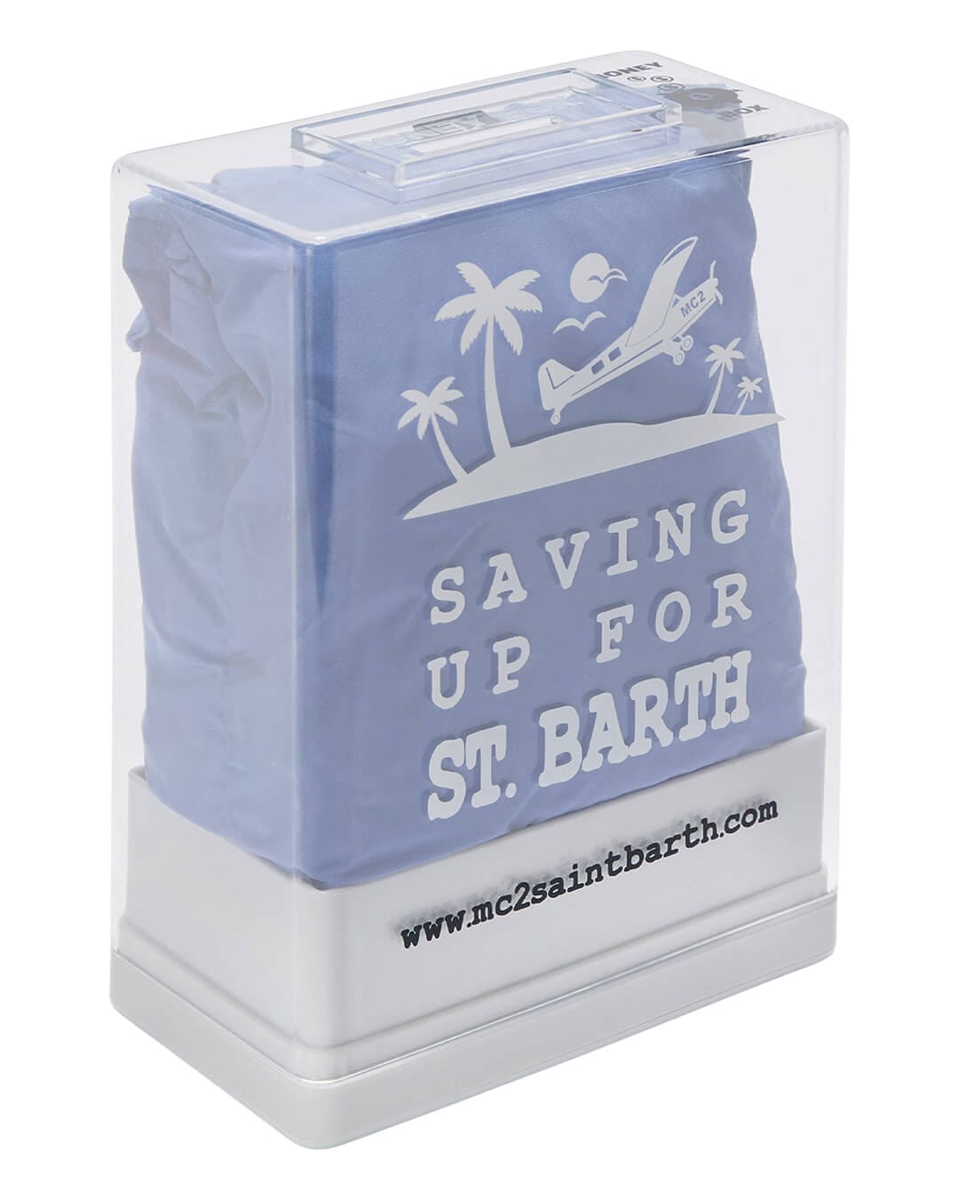 MC2 Saint Barth Swimwear MC2 JEAN  BLUE LIGHTING ULTRALIGHT SWIM SHORT