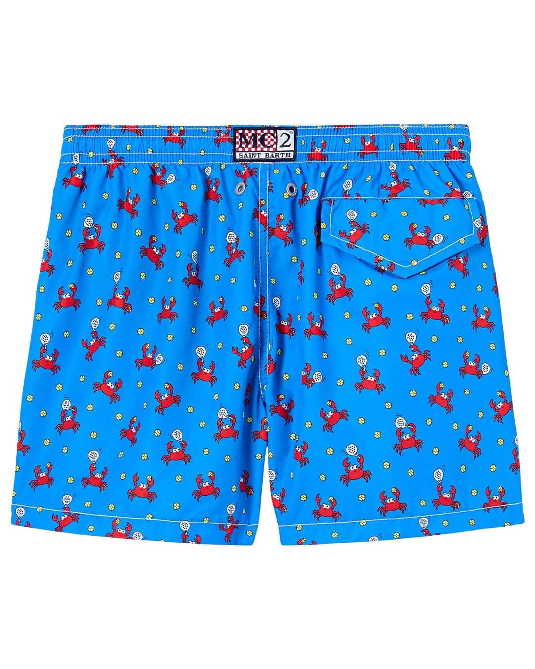 MC2 Saint Barth Swimwear MC2 JEAN  CRAB PADEL LIGHTING ULTRALIGHT SWIM SHORT