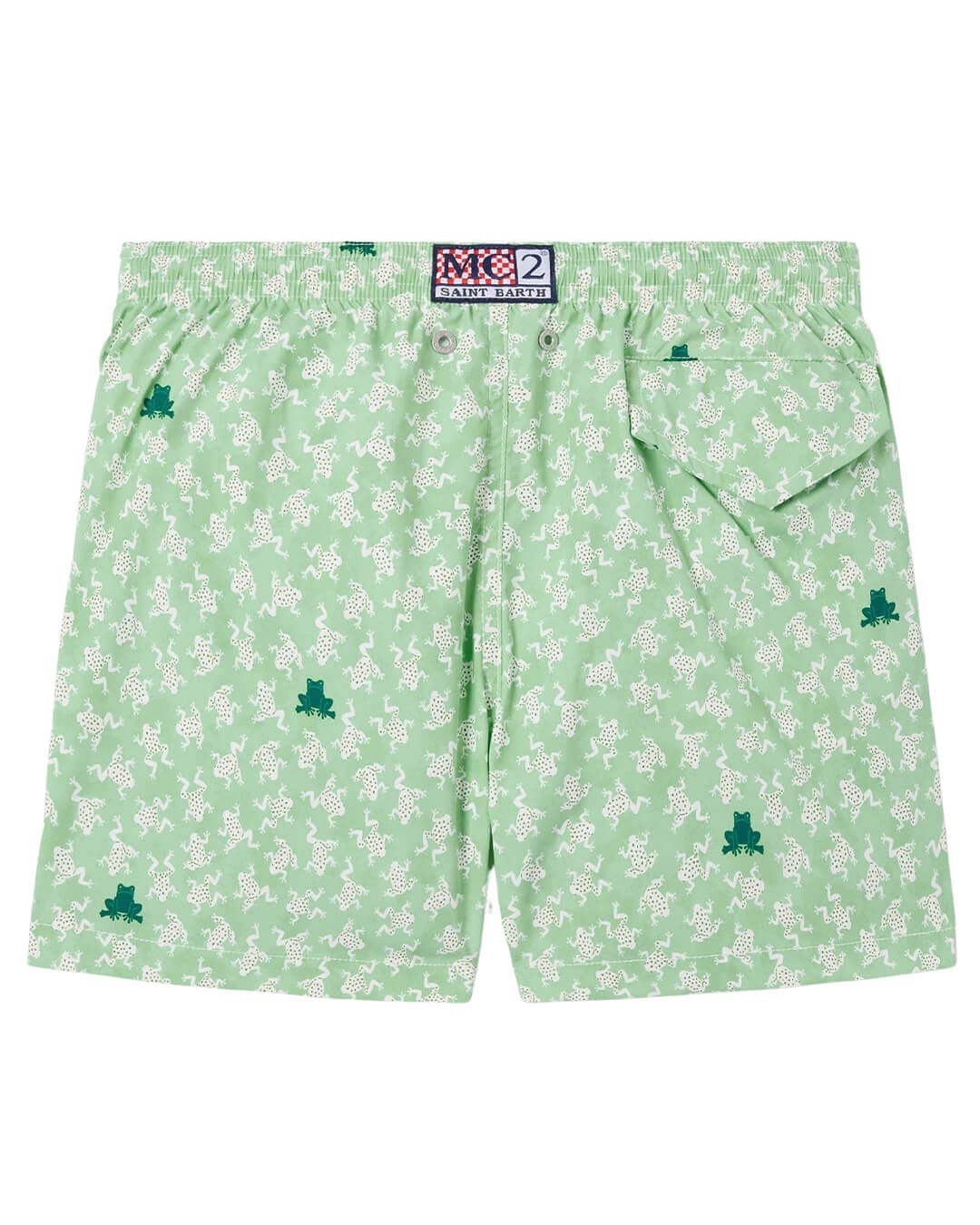 MC2 Saint Barth Swimwear MC2 Jean Lighting Stretch Light And Stretch Swimshort Frogs Parade