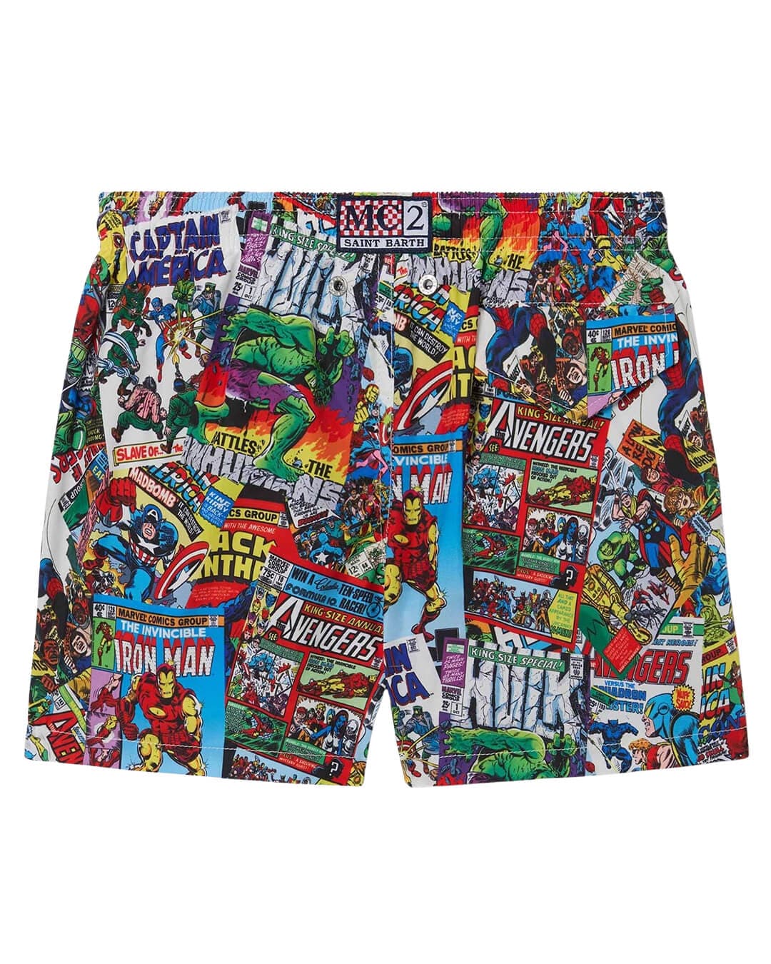 MC2 Saint Barth Swimwear MC2  Jean Lighting Ultralight Swim Short Marvel Covers Col
