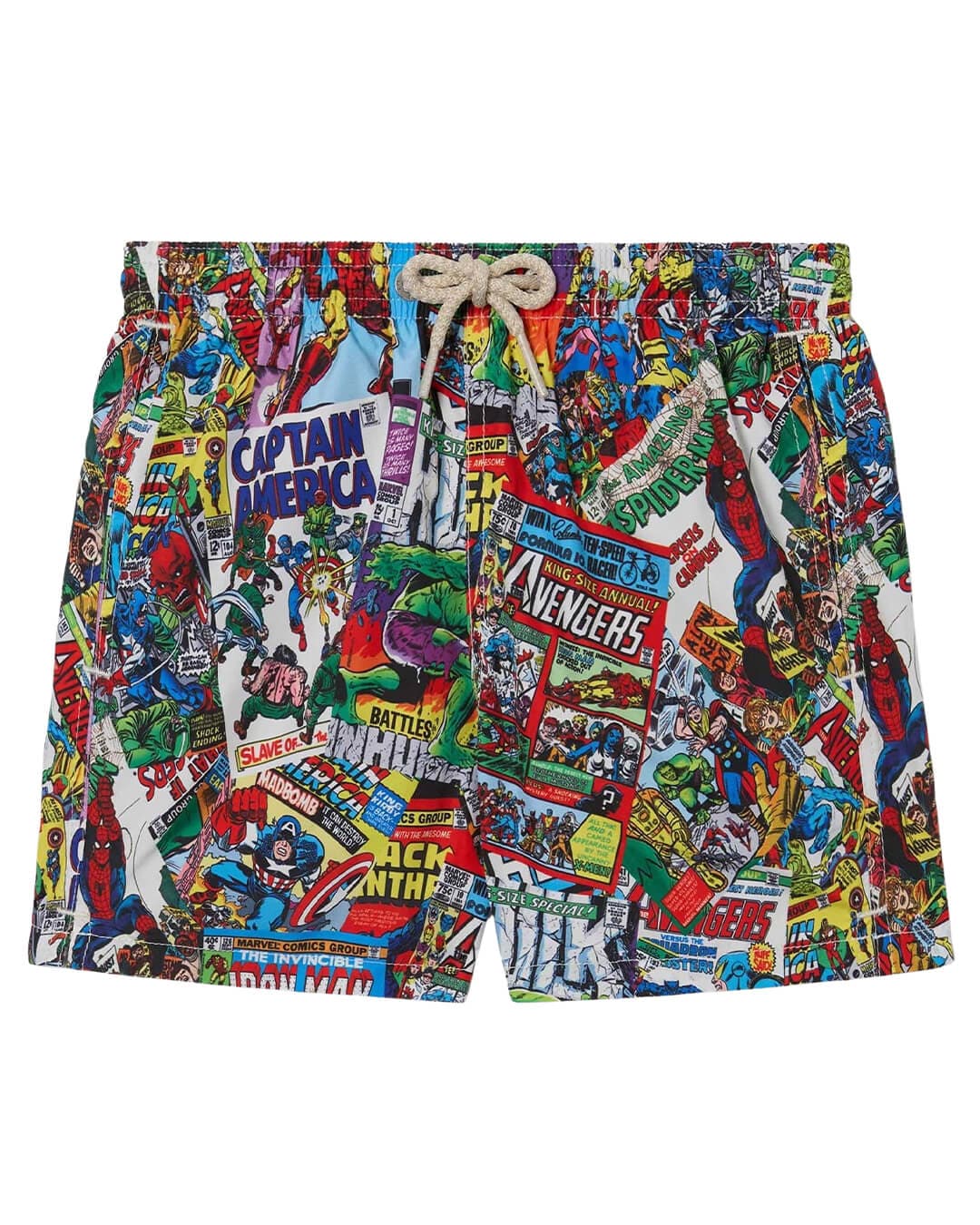 MC2 Saint Barth Swimwear MC2  Jean Lighting Ultralight Swim Short Marvel Covers Col