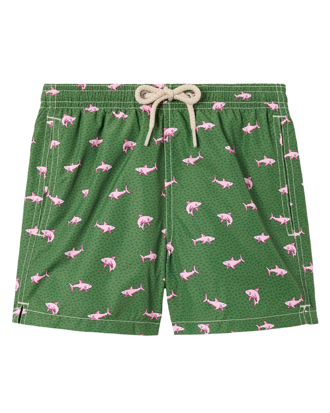 MC2 Saint Barth Swimwear MC2 Jean Lighting Ultralight Swim Short Shark On Shark