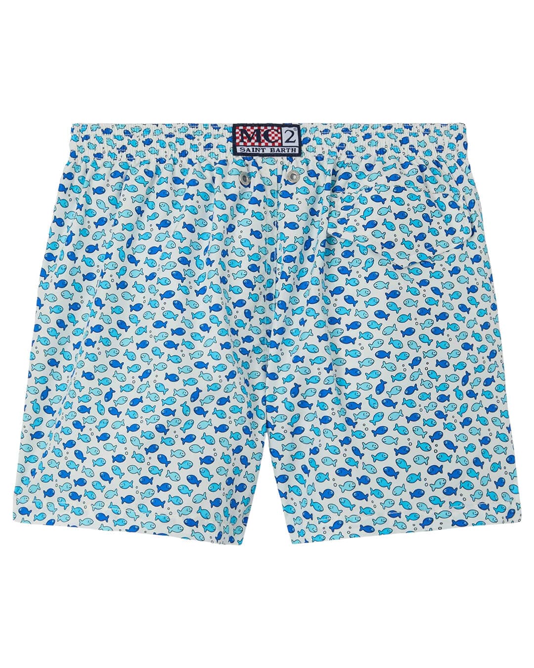 MC2 Saint Barth Swimwear MC2 JEAN  LITTLE BLUE LIGHTING ULTRALIGHT SWIM SHORT