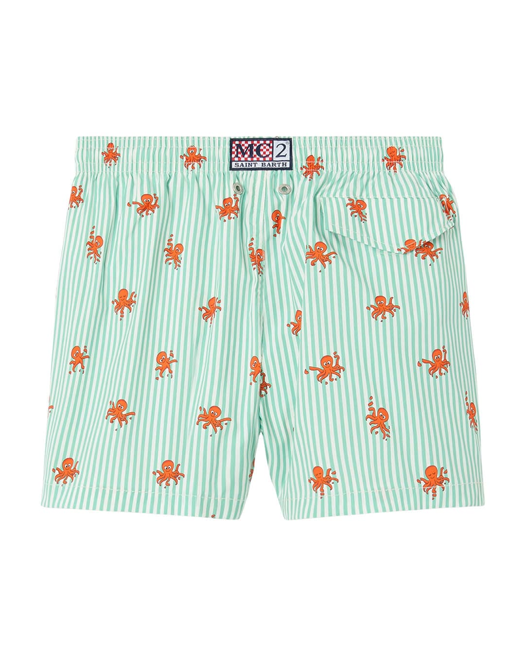 MC2 Saint Barth Swimwear MC2 JEAN OCTO CLING STRIPES LIGHTING SWIMSHORT