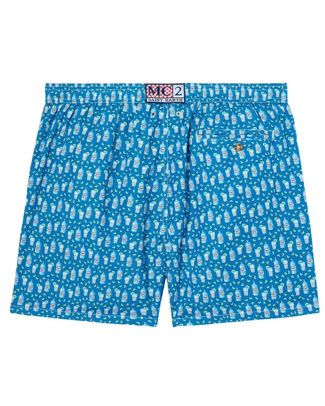 MC2 Saint Barth Swimwear MC2  Lighting Micro Fantasy Ultralight Swim Short Gin Time 61 02467l
