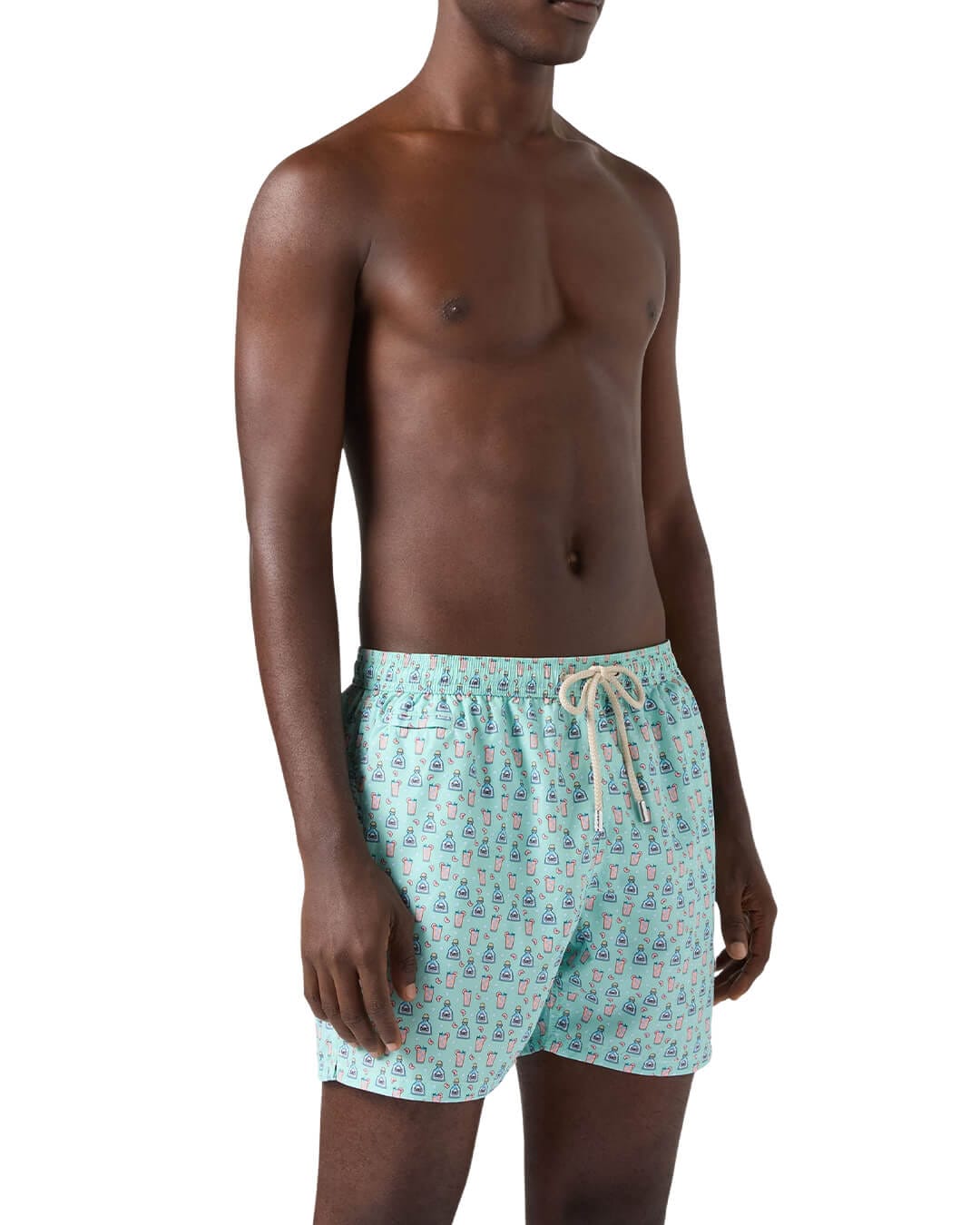 MC2 Saint Barth Swimwear MC2 LIGHTING MICRO FANTASY ULTRALIGHT SWIM SHORT PALOMA COCKTAIL